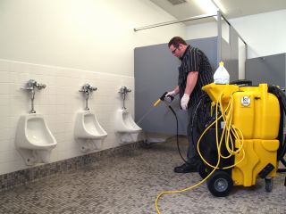 NTC 1750 cleaning toilet